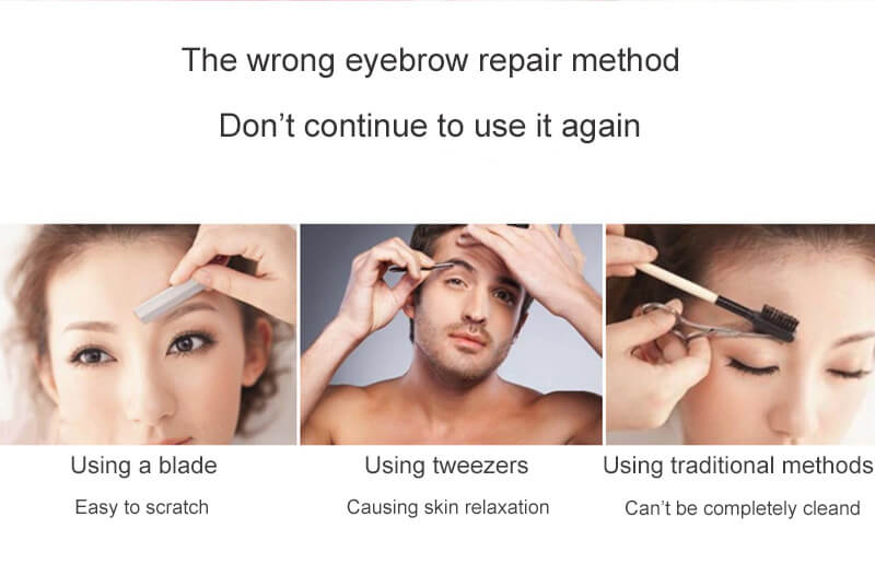 reazeal rechargeable eyebrow hair remover